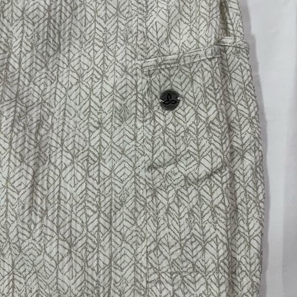 PrAna Sugar Pine Athletic Skirt Speckle Stretchy Activewear Size L Pockets Aline - Picture 6 of 11